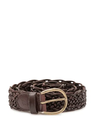 Dragon Diffusion 30mm London Buckle Belt In Dk Brown