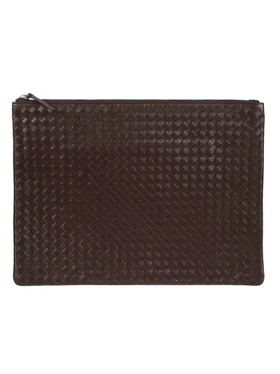 Dragon Diffusion A4 Pochette X Stitch 36x27x0.5 Cm In Brown