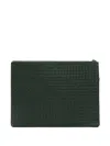 Dragon Diffusion Rectangular Clutch Bag Woven Texture Design In Yellow