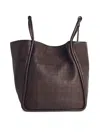 Dragon Diffusion Ana Dark Brown Leather Bag In Brown