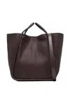 Dragon Diffusion Dual Handle Textured Leather Tote Bag In Brown