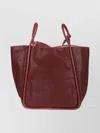 Dragon Diffusion Ana Woven Calfskin Tote Bag