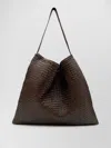 Dragon Diffusion Woven Buffalo Leather Shoulder Bag