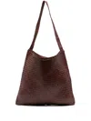 Dragon Diffusion Minga Leather Tote Bag In Brown