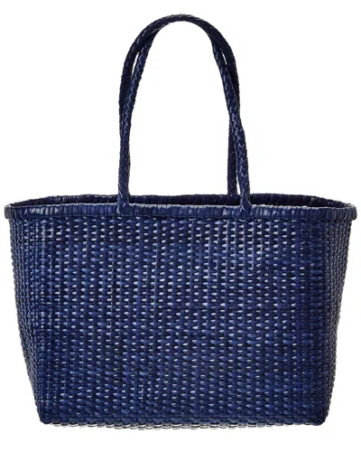 Dragon Diffusion B Weave Big Tote In Blue