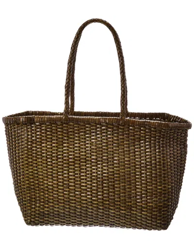 Dragon Diffusion B Weave Big Tote In Green