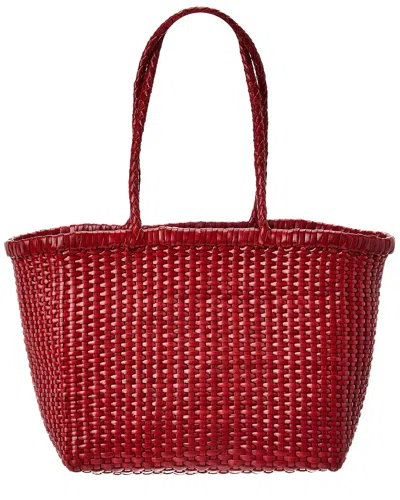 Dragon Diffusion B Weave Small Leather Shoulder Bag
