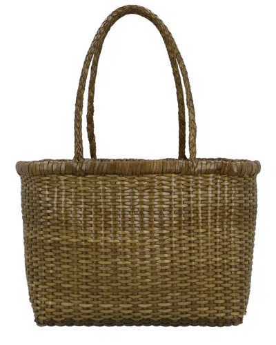 Dragon Diffusion B Weave Small Leather Shoulder Bag In Neutral