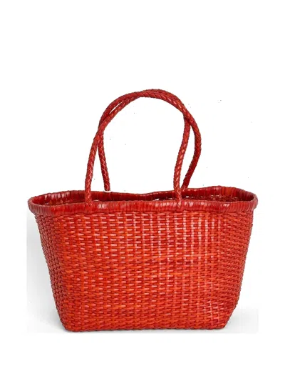 Dragon Diffusion B Weave Tote Bag In Red
