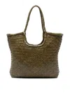 Dragon Diffusion Leather Tote Bag In Green