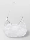 Dragon Diffusion Bag With Adjustable Strap And Metal Hardware In White