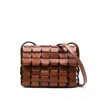 Dragon Diffusion Leather Woven Shoulder Bag