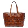 Dragon Diffusion Double Handle Shoulder Bag In Brown
