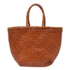 Dragon Diffusion Grace Basket Small Tote Bag In Brown