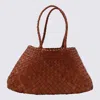 Dragon Diffusion Dark Orange Santa Croce Shoulder Bag