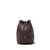 Dragon Diffusion Drawstring Bucket Shoulder Bag In Brown