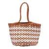 Dragon Diffusion Java Basket Bag In Brown