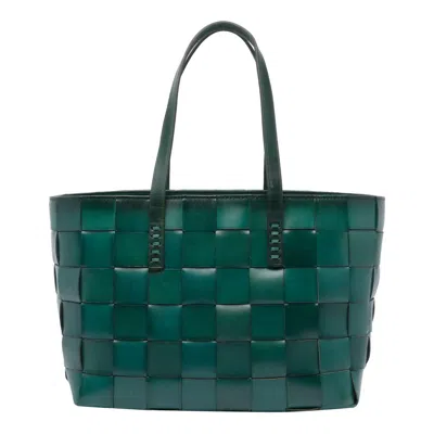 Dragon Diffusion Japan Leather Tote Bag In Military Green