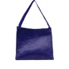 Dragon Diffusion Woven-leather Shoulder Bag In Purple