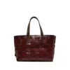 Dragon Diffusion Japan Leather Tote Bag In Red