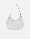Dragon Diffusion Bag With Adjustable Strap And Metal Hardware In White