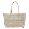 Dragon Diffusion Box Weave Basket 4cm Straps 35x24x16 Cm In White