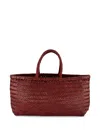 Dragon Diffusion Big Bamboo Triple Jumo Shoulder Bag In Bordo