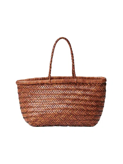 Dragon Diffusion Bamboo Triple Jump Bag Mini Tan