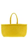 Dragon Diffusion Triple Jump Chevron-weave Shoulder Bag In Gold