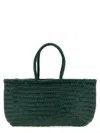 Dragon Diffusion Bamboo Triple Jump' Large Shoulder Bag In Green
