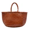 Dragon Diffusion 'triple Jump' Tan Brown Small Tote Bag In Brown