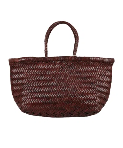 Dragon Diffusion Double-handled Handbag In Brown