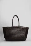 Dragon Diffusion Bamboo Triple Jump Tote In Brown