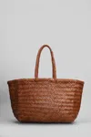 Dragon Diffusion Bamboo Triple Jump Tote Color In Leather Color