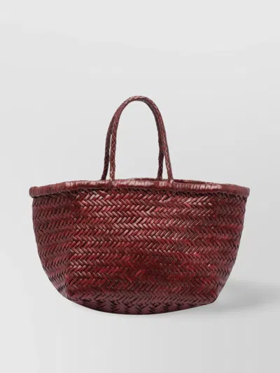Dragon Diffusion Bamboo Triple Jump Woven Small Handbag