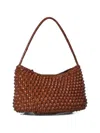 Dragon Diffusion Basil Cactus Tan Shoulder Bag In Brown