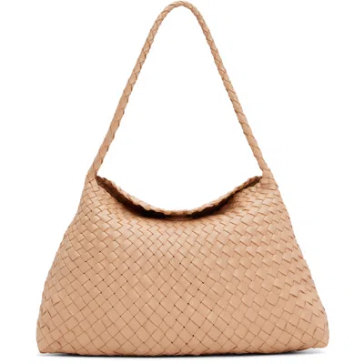 Dragon Diffusion Beige Santa Maria Shoulder Bag In Brown