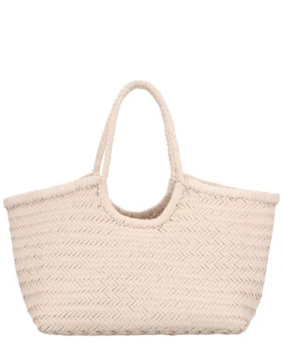 Dragon Diffusion Big Nantucket Leather Shoulder Bag In Neutral