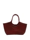 Dragon Diffusion Big Nantucket Leather Tote Bag In Brown