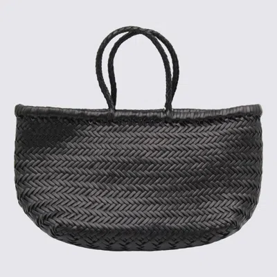 Dragon Diffusion Black Bamboo Triple Jump Small Tote