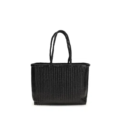 Dragon Diffusion Black Buffalo Leather Shoulder Bag