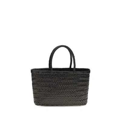 Dragon Diffusion Black Calf Leather Bos Taurus Handbag