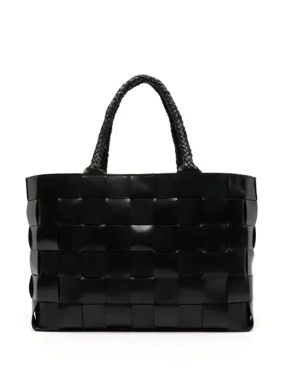 Dragon Diffusion Gewebter Japan Shopper In Schwarz