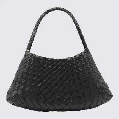 Dragon Diffusion Black Leather Rosanna Shoulder Bag