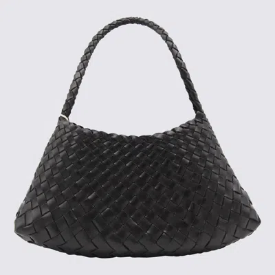 Dragon Diffusion Black Leather Rosanna Shoulder Bag