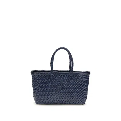 Dragon Diffusion Blue Buffalo Leather Handbag