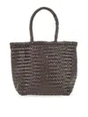 Dragon Diffusion Small  Basket Bag In Brown