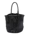 Dragon Diffusion Black Large Lina Bucket Bag In Black