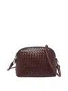 Dragon Diffusion Burned Chunky Fellini Clutch Bags In Brown