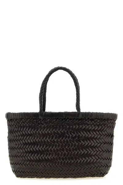 Dragon Diffusion Borsa A Mano ' Flat Gora' Mini In Brown
